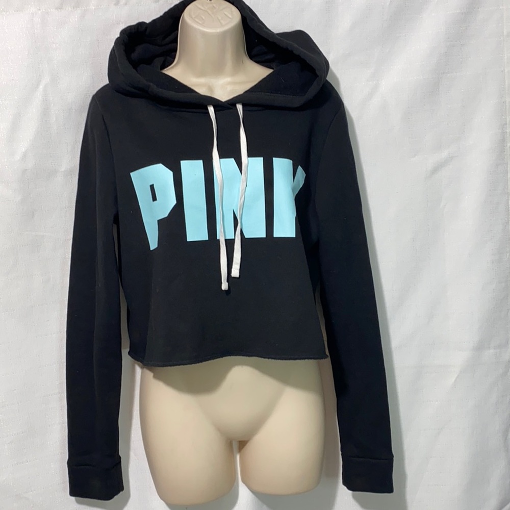 Pink hoodie sweater size S